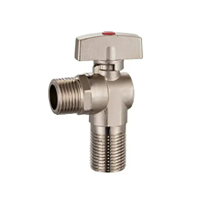 Válvula angular de latão para serviço pesado
