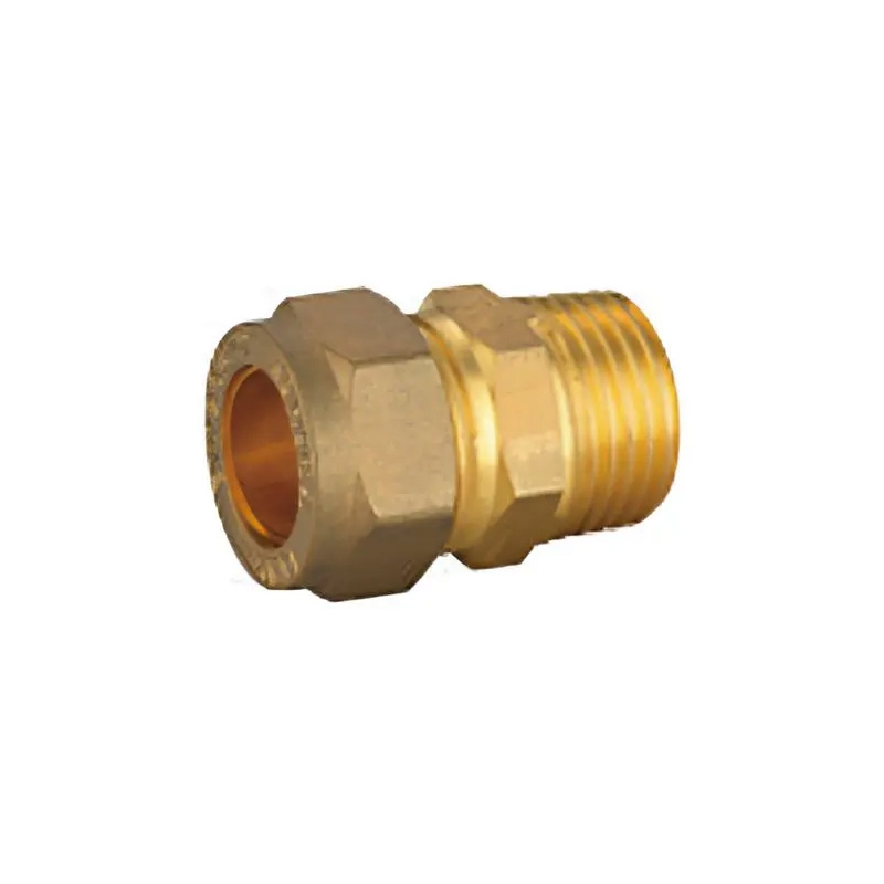 Conector macho duplo Hex Nipple Pipe Fitting